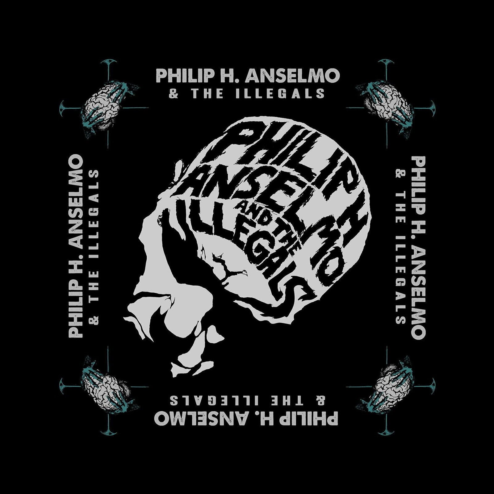 Šátek Philip H. Anselmo Šátek & The Illegals Face Black