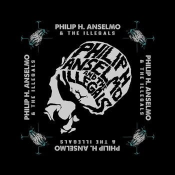 Šátek Philip H. Anselmo Šátek & The Illegals Face Black - 1