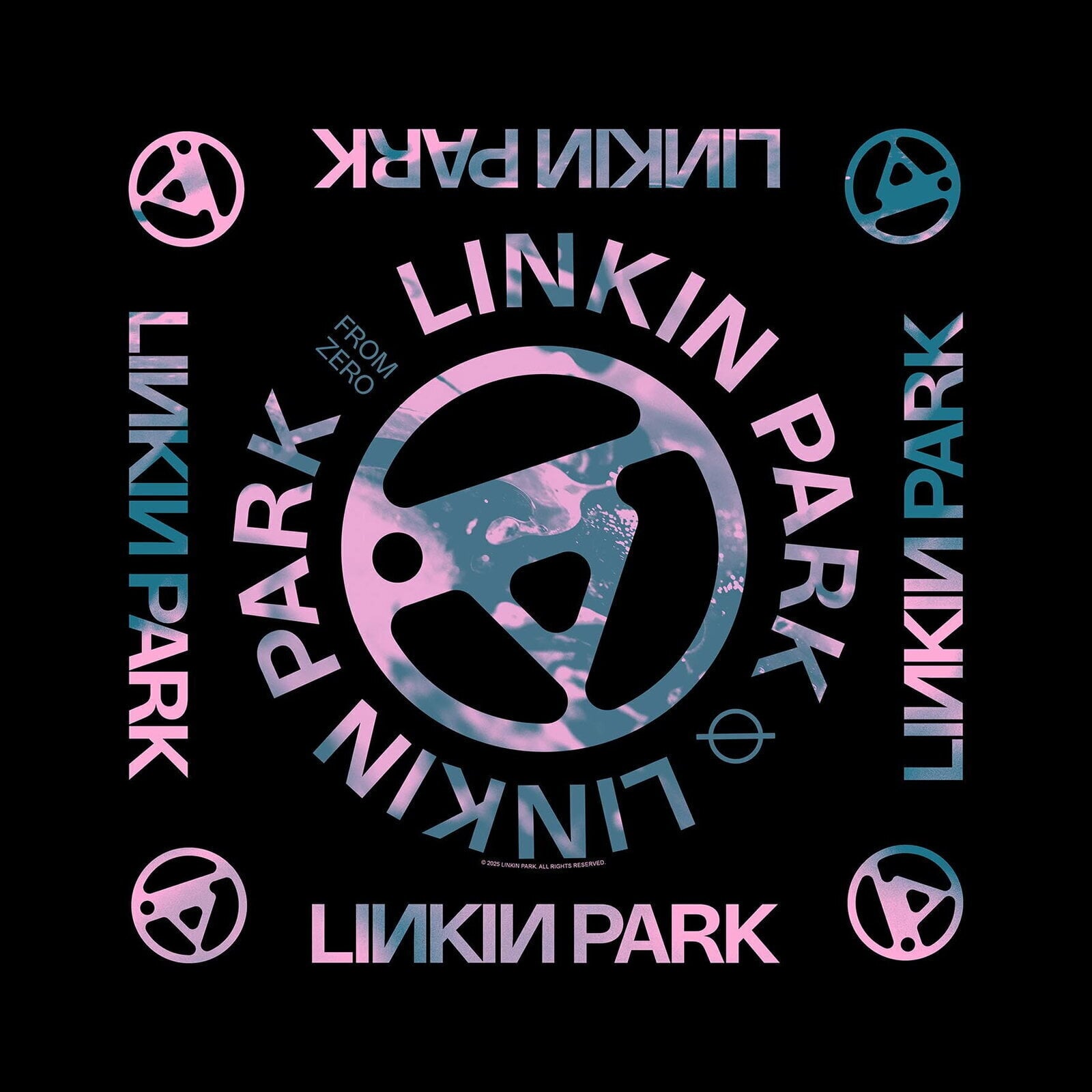 Scarf Linkin Park Scarf From Zero Black