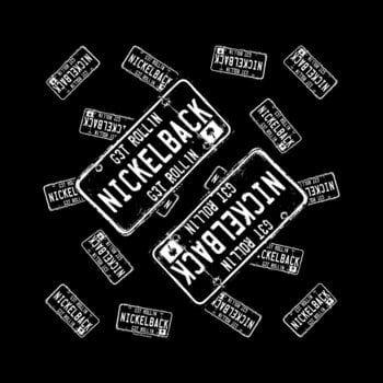 Skjerf Nickelback Skjerf Get Rollin' Black - 1