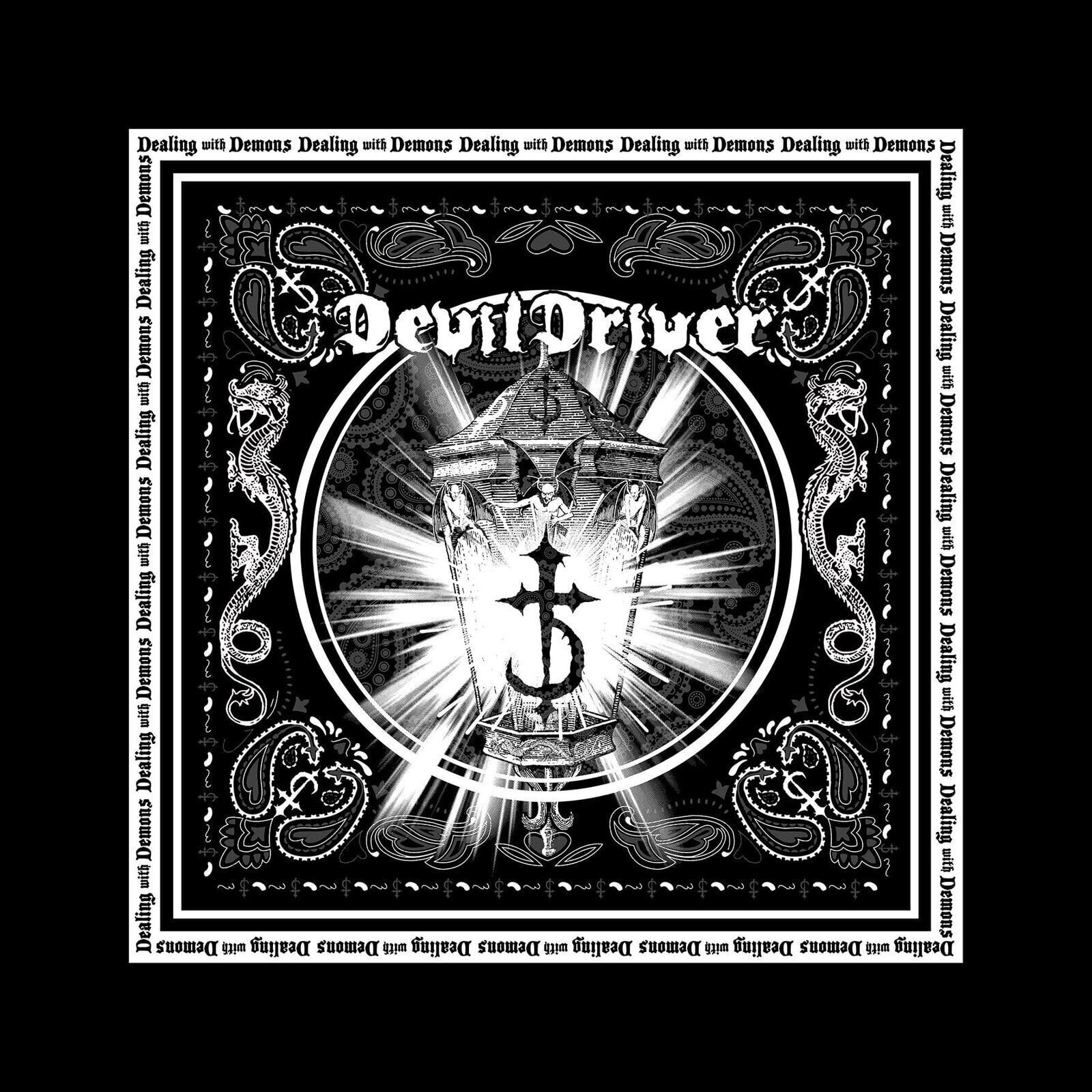 Skjerf Devildriver Skjerf Lantern Black