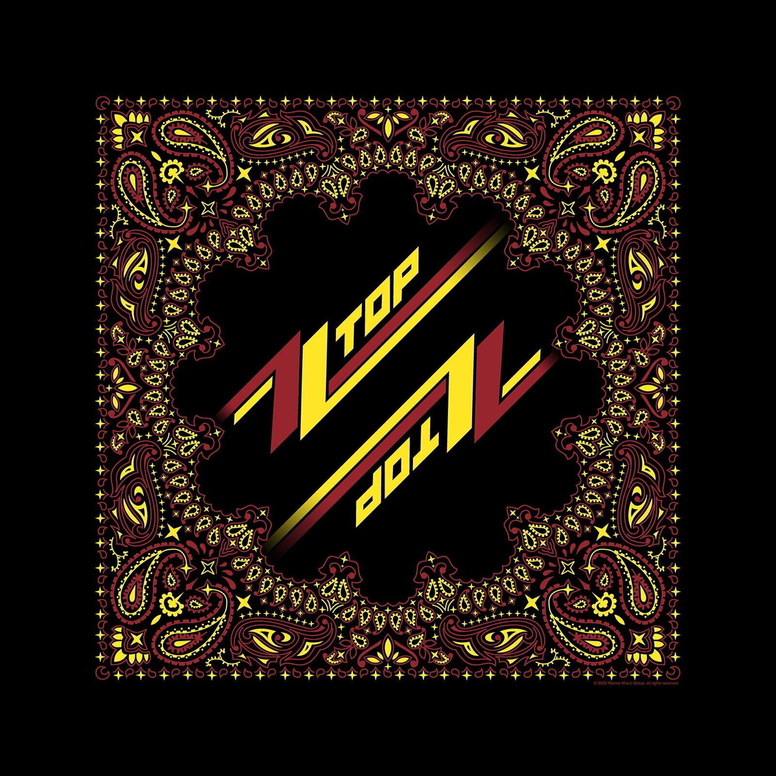 Šal ZZ Top Šal Logo Black