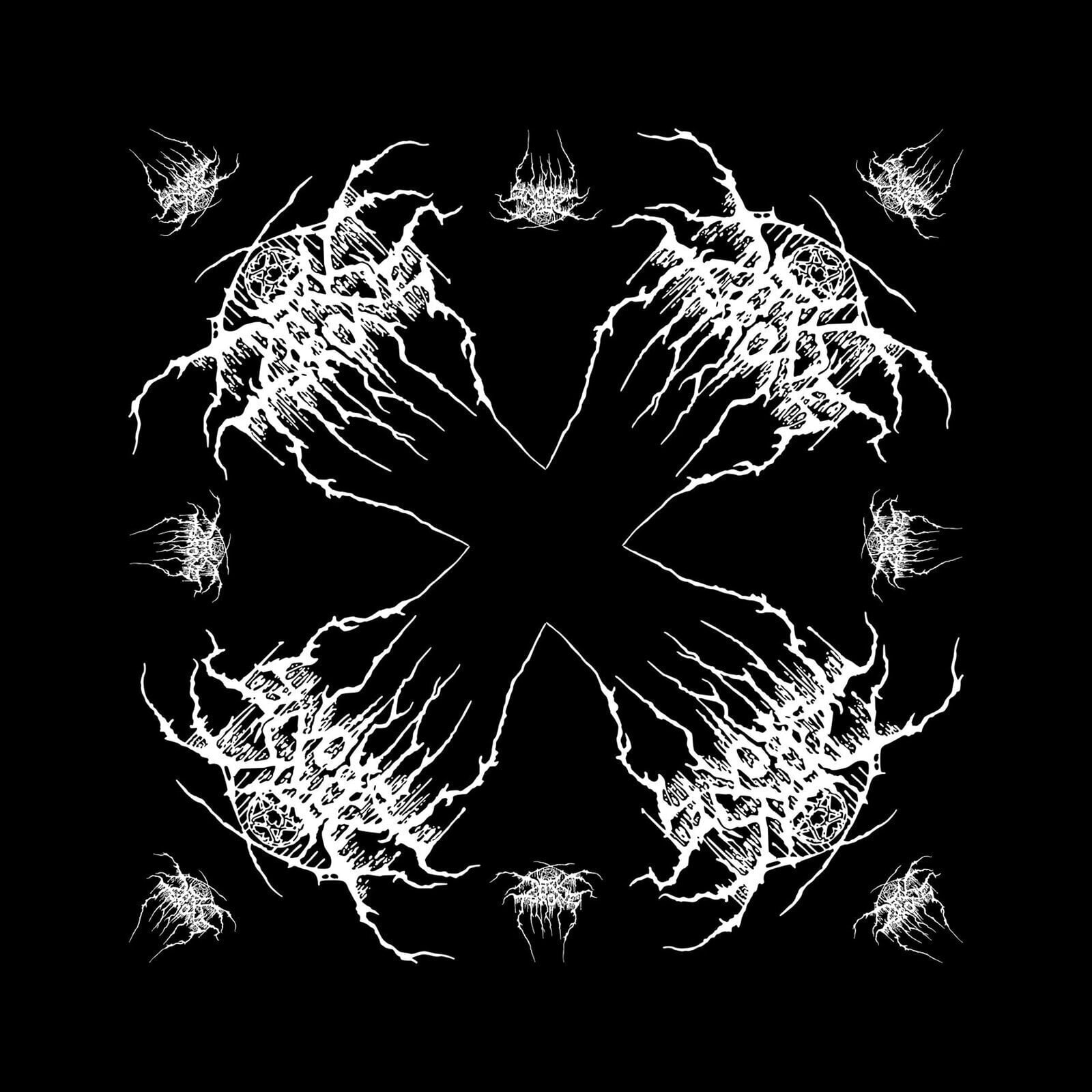 Skjerf Darkthrone Skjerf Logo Black
