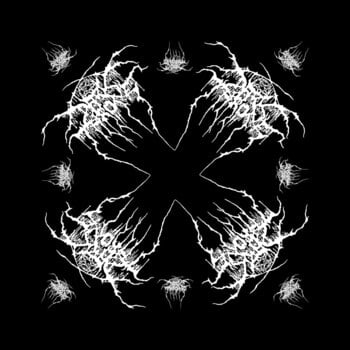 Skjerf Darkthrone Skjerf Logo Black - 1