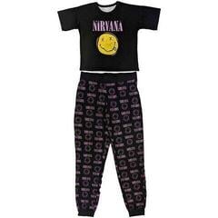 Pidžama Nirvana Xerox Smile Pink Black