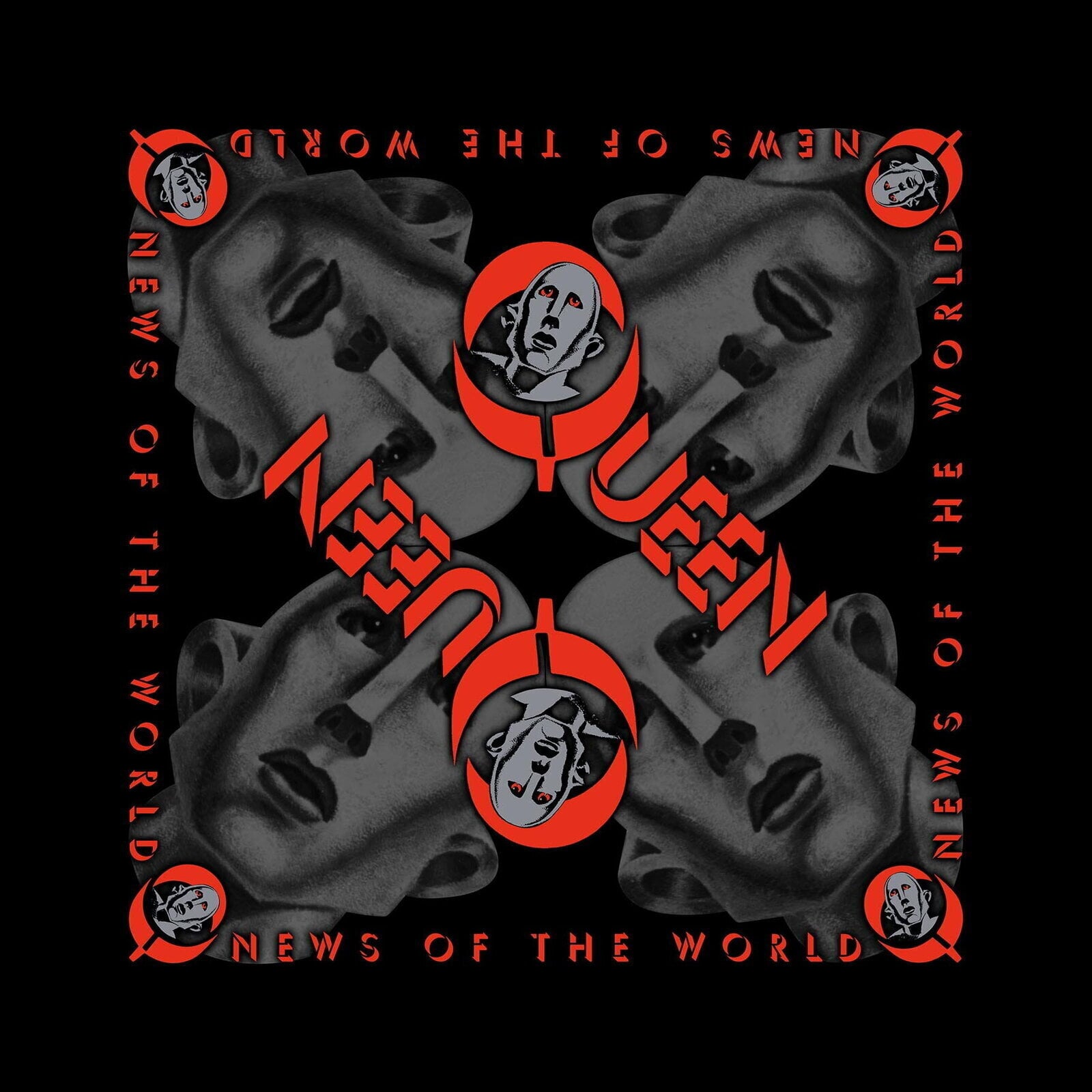 Šal Queen Šal News Of The World Black