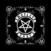 Skjerf Mötley Crüe Skjerf Pentagram Black