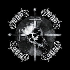 Šal Ensiferum Šal Skull Black