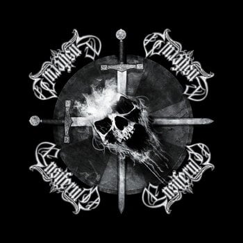 Šal Ensiferum Šal Skull Black - 1