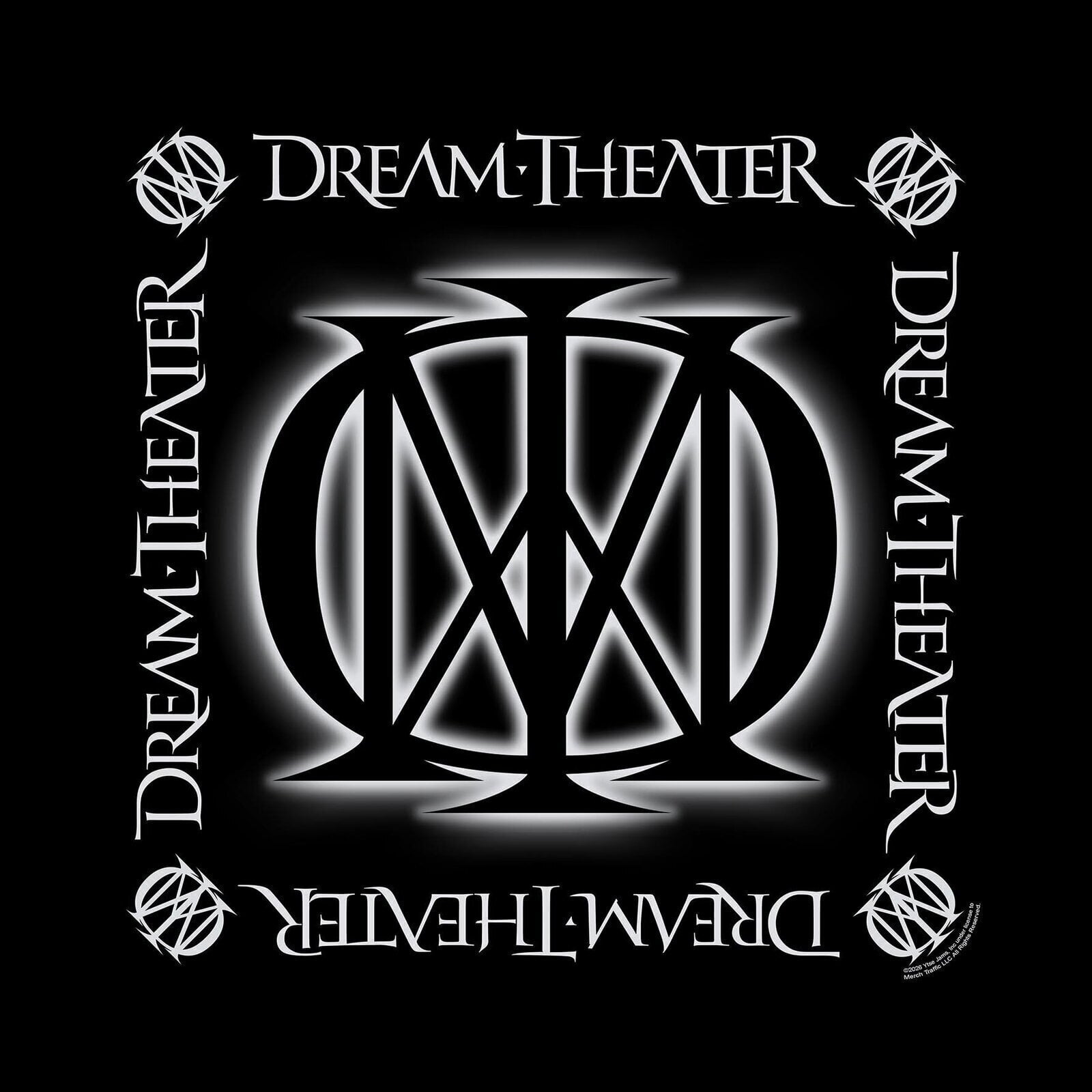 Šal Dream Theater Šal Symbol Black