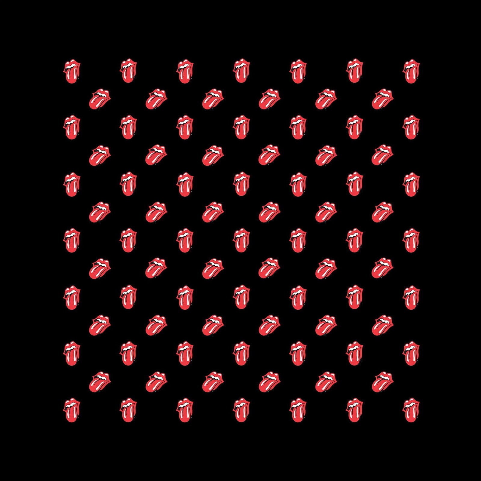 Skjerf The Rolling Stones Skjerf Tongues Black