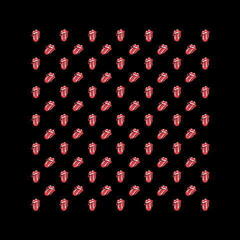 Skjerf The Rolling Stones Skjerf Tongues