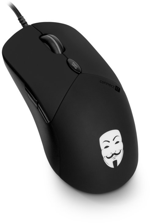 Игрална мишка Connect IT Anonymouse CMO-3570-BK Black