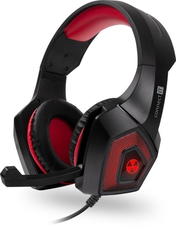 PC headset Connect IT Battle Rnbw Ed. 2 CHP-5500-RD Red