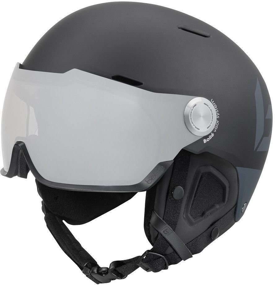Ski Helmet Bollé Might Visor Premium Matte Black/Grey L (59-62 cm) Ski Helmet