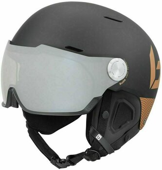 Ski Helmet Bollé Might Visor Premium Matte Black/Blush Gold S (52-55 cm) Ski Helmet - 1