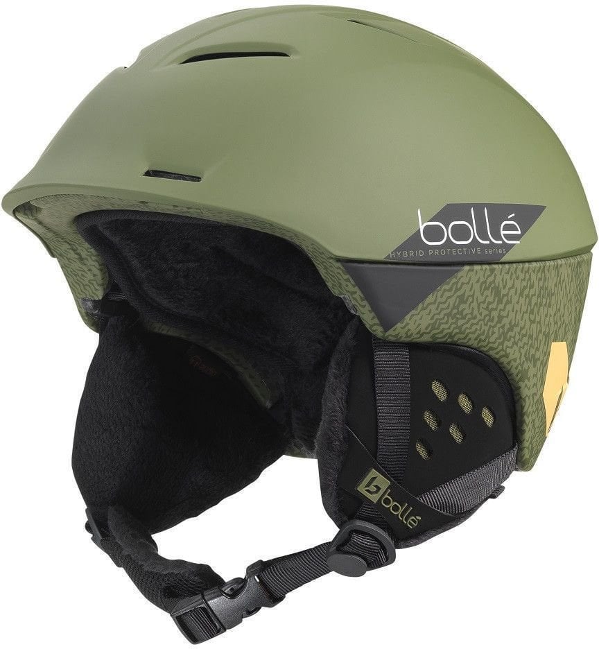 Ski Helmet Bollé Synergy Soft Khaki Slash M (54-58 cm) Ski Helmet