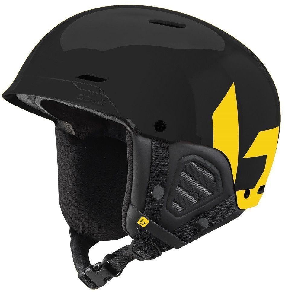 Lyžařská helma Bollé Mute Shiny Black/Yellow M (55-59 cm) Lyžařská helma