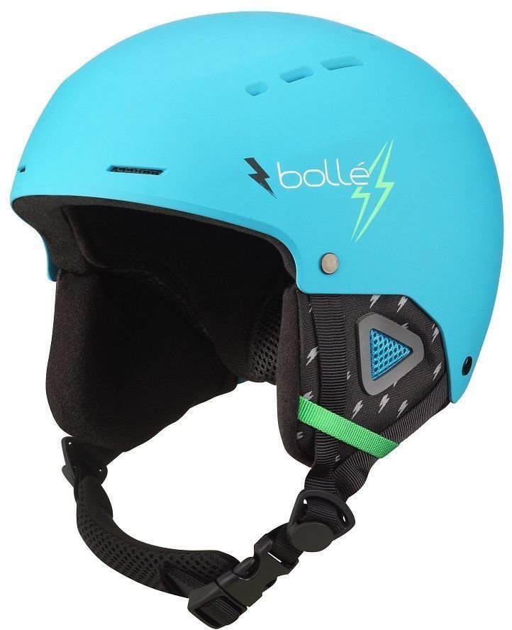 Ski Helmet Bollé Quiz Matte Cyan Flash S (52-55 cm) Ski Helmet