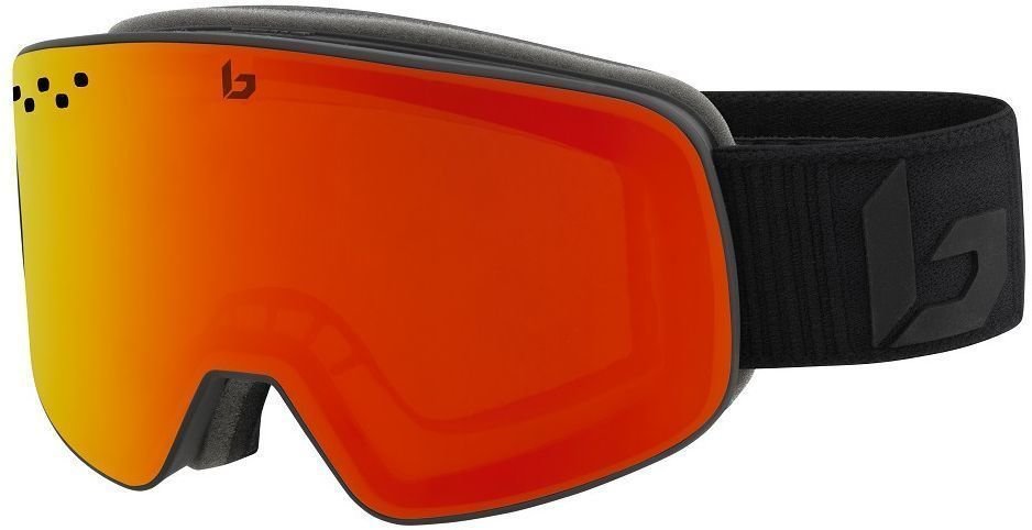 Ski Goggles Bollé Nevada Matte Black/Sunrise Ski Goggles