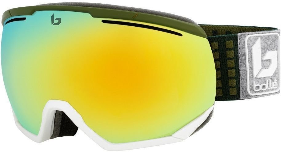 Ski Goggles Bollé Northstar Matte Khaki/White/Sunshine Ski Goggles