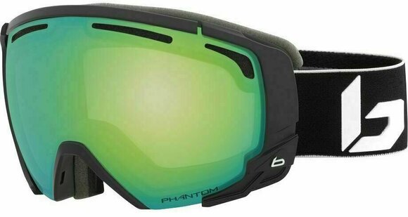 Ski Goggles Bollé Supreme OTG Matte Black Corp/Phantom Green Emerald Ski Goggles - 1