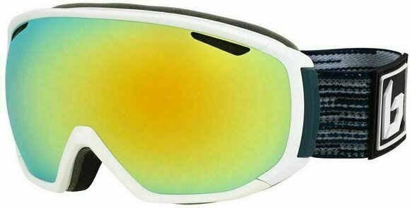 Skibriller Bollé TSAR Matte White/Blue Matrix/Sunshine Skibriller - 1