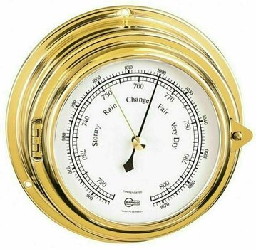Marine Weather Instruments, Marine Clock Barigo Yacht Barometer - 1