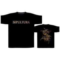T-krekls Sepultura Discography Black L T-krekls