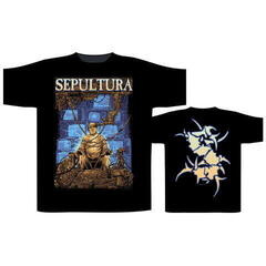 T-krekls Sepultura Chaos Ad Black S T-krekls