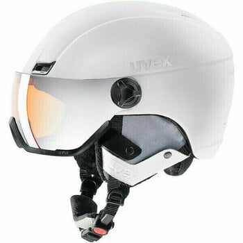 Ski Helmet UVEX Hlmt 400 Visor Style White Matt 58-61 cm Ski Helmet - 1