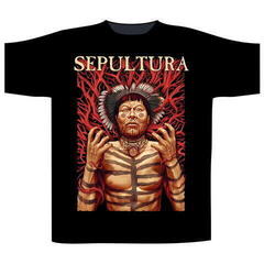 T-krekls Sepultura Roots Black L T-krekls