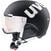 Casque de ski UVEX Hlmt 500 Visor Black/White Matt 52-55 cm Casque de ski