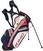 Golf Bag Cobra Golf King UltraDry Peacoat/High Risk Red/Bright White Stand Bag