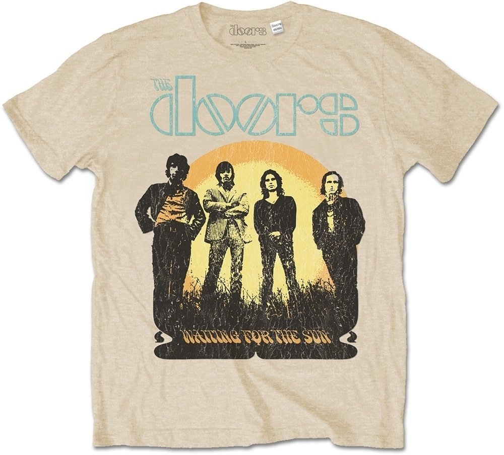 T-Shirt The Doors T-Shirt 1968 Tour Sand M