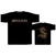 T-krekls Sepultura Discography Black M T-krekls