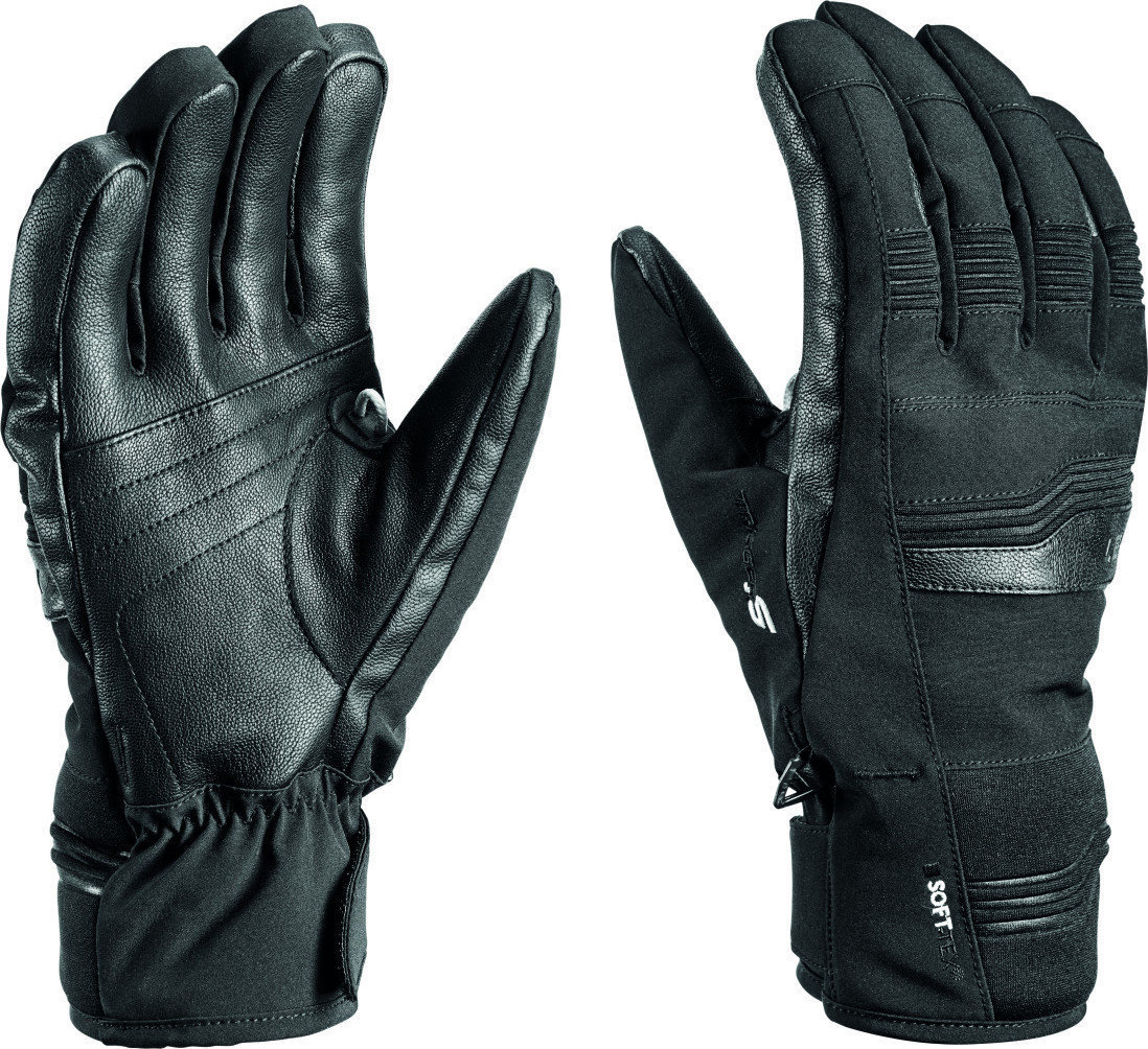Ski Gloves Leki Cerro S Black 10 Ski Gloves