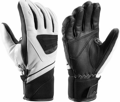Ski Gloves Leki Griffin S White/Black 6,5 Ski Gloves - 1