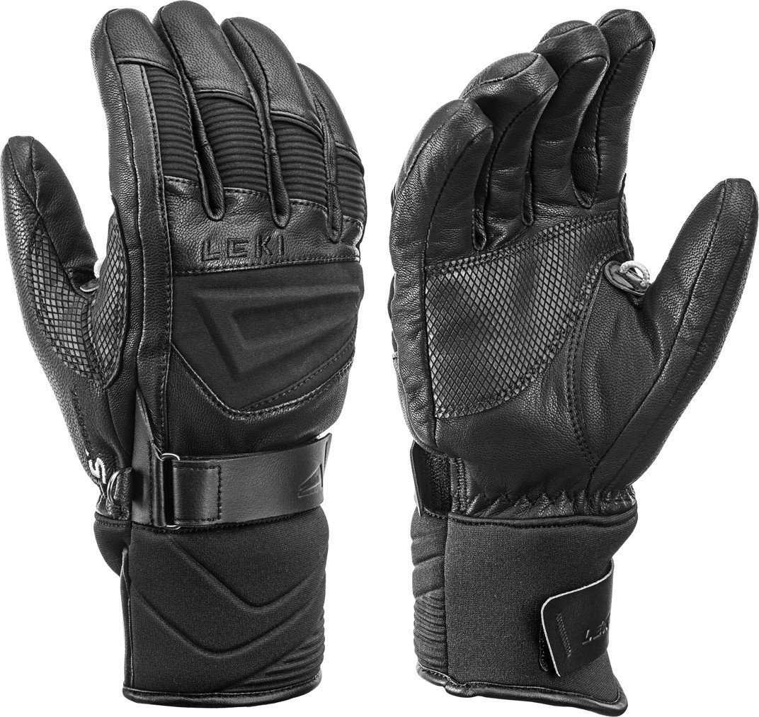 Ski Gloves Leki Griffin S Black 8 Ski Gloves