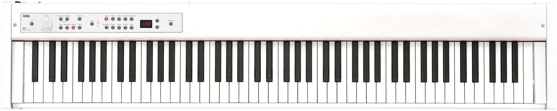Cyfrowe stage pianino Korg D1 WH Cyfrowe stage pianino