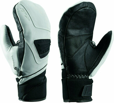 Ski Gloves Leki Griffin S Mitt White/Black 6,5 Ski Gloves - 1