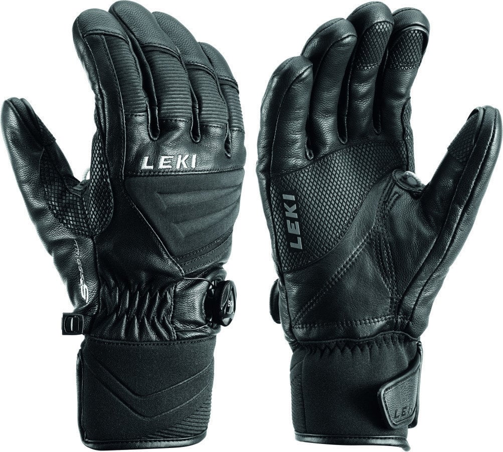 Ski Gloves Leki Griffin Tune S BOA Black 10 Ski Gloves