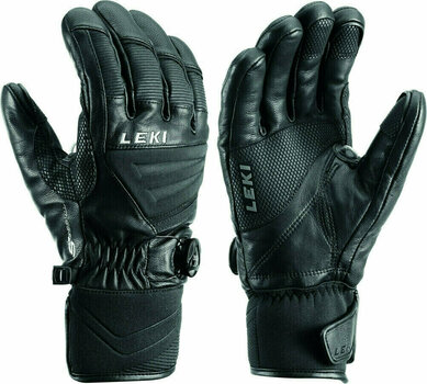 Ski Gloves Leki Griffin Tune S BOA Black 10 Ski Gloves - 1
