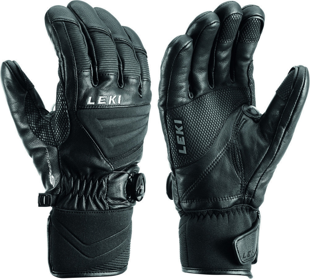 Ski Gloves Leki Griffin Tune S BOA Black 8 Ski Gloves