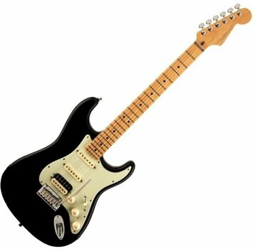 Električna kitara Fender American Deluxe Stratocaster HSS Shawbucker MN Black - 1