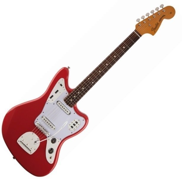 Elektrická gitara Fender 60s Jaguar Lacquer RW Fiesta Red