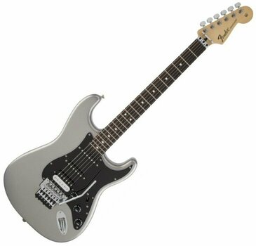 Fender Standard Strat HSS w Floyd Rose Tremolo RW Ghost Silver