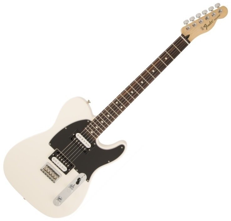 Electric guitar Fender Standard Telecaster HH RW Olympic White