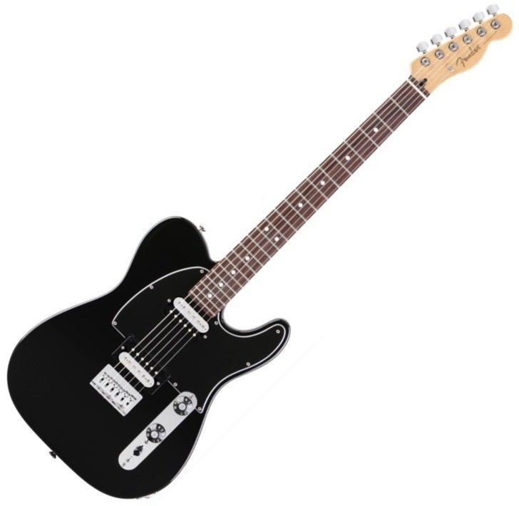 Elektrische gitaar Fender Standard Telecaster HH RW Black