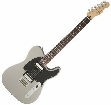 Electric guitar Fender Standard Telecaster HH RW Ghost Silver